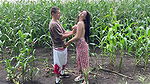Fucked Slutty Step Sister in Dress on Cornfield and Cummed on Her Ass  Faphouse