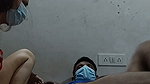 Best Friends Fuck the Young Girl in Hotel Room