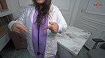Cougar Doctor Sex with Patient- He Donate His Sperm in Lady Doctor’s Pussy…she Got Rough Fuck in Clinic.