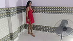 Elegant 5 Minute Catwalk in a Short Dress