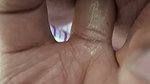 Playing with her creamy wet pussy (2