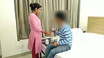 Boss ne ghar ki noukrani ko paise magne par chod diya. Paise magne par ghar ki noukrani ke bur me lund daal diya