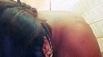 Indian Slut Slave Olivia Solo Training 1 MILF Housewife sniffing and licking her own piss body show her pet training to Master