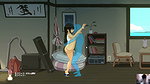 Japanese Step-sisters are fucked in a freeuse fantasy by their visiting stepbro!!