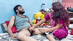 Step Sister Doing Penis Massage with Aloevera Gel
