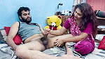 Step Sister Doing Penis Massage with Aloevera Gel