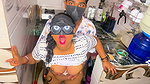 Angry Desi Maid Gets Fucked Hard by Boss in Kitchen Intense Kitchen Sex part 2 Hindi video