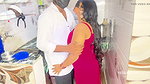 Blindfolded Hot Indian Wife Kitchen Sex with Husband Hardcore Blindfold Fucking Hindi Video