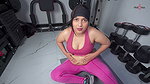 Gym chudai- Stepsis Offers her Tight Pussy to Stepbro for Workout in Homegym with Hindi Sex Video