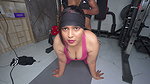 Gym chudai- Stepsis Offers her Tight Pussy to Stepbro for Workout in Homegym with Hindi Sex Video