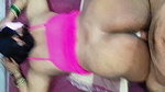 I banged the bhabhi wearing the Indian pink bra hard-first doggy-style, then in the spooning position and made her cum all over