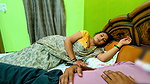 I went to Chachi room because her husband went outside and we share single bed fuck her Full Hindi Viral Video