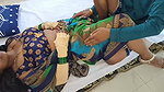 Indian couple home made open hall sex