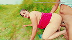 Indian village outdoor tight virgin pussy fuck in forest,viral mms video