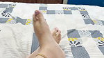 Mallu Couple Feet Romance Husband Massage and Lick on Wife Feet
