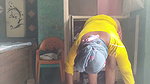 My elder stepbrother’s wife’s fucking in farmhouse desi style pussy big ass
