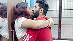 Step Sister and Step Brother Part 1, Hot Hard Romance in Bedroom with Long Lip Lock