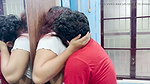 Step Sister and Step Brother Part 1, Hot Hard Romance in Bedroom with Long Lip Lock