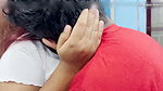 Step Sister and Step Brother Part 1, Hot Hard Romance in Bedroom with Long Lip Lock