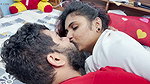 Step Sister and Step Brother Part 1, Hot Hard Romance in Bedroom with Long Lip Lock