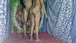 Stepsister and stepbrother stood up and as a rascal