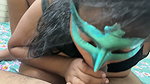 Stepsister blowjob with big ass for anal