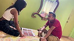 Teacher ji ne apne student ko sex study dene ke time uska pusy me ungli kar diya or ros nikala,larki ne rok nehi paya kiya fuck
