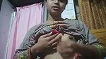 Horny Bhabi Pressing Boobs  1