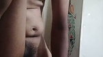 Horny GF Giving a Blowjob & Fucking her Pussy with a Stick and a Brush  7