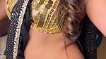 KHUSHI YADAV ENCHANTING HOTTIE FAPWORTHY IN BRA BLOUSE AND SAREE YUMMM  3