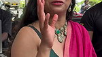 abhaya hiranami sexy boobs in pink saree  1