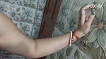Asian Indian Village Girl Forplay with Her Boyfriend in Bathroom. Washing Clothes and Review Her Pussy,boobs and White Bra