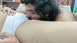 Ass and Pussy Lick Romance in Skirt and Underwear