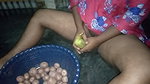 Bangladeshi Village Housewife mopping the floor when a stranger lured her. Bengali Audio