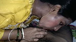 Desi Beauty Blowjob with Ball Massage in Traditional Clothes