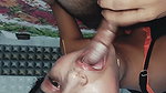 Hot Indian Babe Sloppy Deepthroat & Tongue Out Blowjob – Amateur Desi