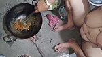 I Was Cooking Naked When My Husband Came Over and Started Squeezing My Breasts