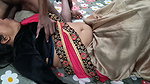 Indian Beautiful Bhabhi Big Boobs Chested on Husband and Enjoying Sex with Her Lover and Cumshot on Her Face