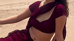 Awesome sexy girl open boobs and hip panty expose photoshoot 1