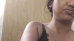 CUTE DESI SLIM COLLEGE GF STRIPPING DRESS SHOWING & PUSSY FINGERED BY BF ~ 10+ CLIPS 1