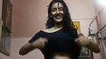 CUTE SHY DESI COLLEGE GIRLFRIEND STRIPING DRESS SHOWING & TEASING ~ 3 CLIPS 3