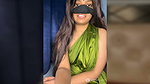 Desi Wife in Saree without blouse shows boobs 1