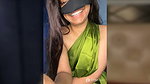 Desi Wife in Saree without blouse shows boobs 1