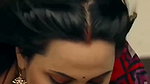 bjojpuri fleshy actress sexy cleavage in red blouse 1