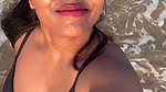 dusky girls sexy boobs in black bra 1