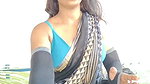 Back Saree with Pink Panty Me Hot Sexy Bhabhi Ki Chudai