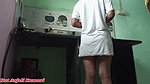 Desi Village Stepmom Was Fucked so Hard in the Kitchen by Making Her a That She Started Screaming, Hot Hindi Audio HD Sex