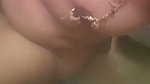 Masturbating