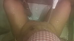 Masturbating