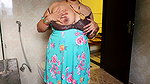 Sister-in-law Saw Sister-in-law Hiding in the Bathroom and Taking a Bath